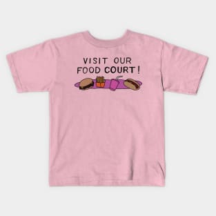 Springfield Mall Food Court Kids T-Shirt